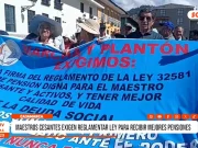 Cajamarca: maestros cesantes exigen reglamentar ley para recibir mejores pensiones