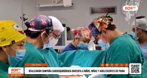 Piura: Campaña de cardiopatías congénitas opera a siete niños