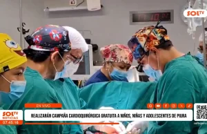 Piura: Campaña de cardiopatías congénitas opera a siete niños