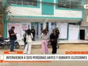 La Libertad: intervienen a seis personas antes y durante elecciones