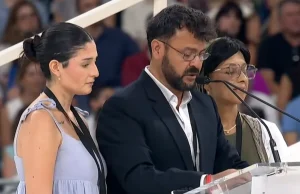 Internacional: Familia peruana emociona ante miles de fieles durante encuentro con el Papa