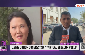 «Que hagan un recuento de los votos; vamos a reconocer la data que nuestros estadistas y personeros recogieron internamente de todas las actas. Pedimos que se respete el voto de nuestro pueblo»: Jaime Quito, congresista y virtual senador de Juntos por el Perú
