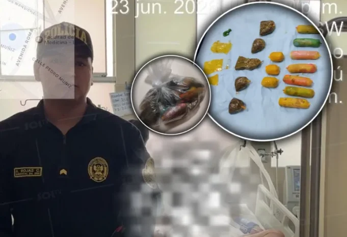 Trujillo: Operan de emergencia a mujer y descubren 10 paquetes de droga en su interior