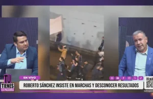 «Hay una absoluta irresponsabilidad de Roberto Sánchez; su narrativa de fraude no tiene fundamento y genera más odio entre los peruanos»: Wolfgang Grozo, excandidato presidencial por Integridad Democrática