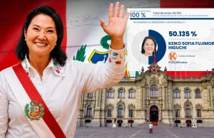 ONPE culmina conteo al 100 % y Keiko espera proclamación del JNE