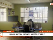 Áncash: fiscalía investiga presuntos delitos electorales