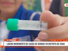 La Libertad: ligero incremento de casos de dengue en Chao
