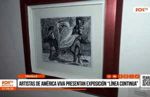 Trujillo: artistas de América Viva inauguran exposición ‘Línea Continua’