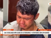 Trujillo: cae exsoldado implicado en extorsiones y atentados con explosiones