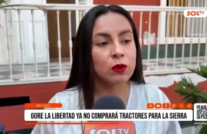 Trujillo: GORE La Libertad ya no comprarán tractores para la sierra