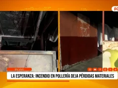 La Esperanza: Incendio destruye pollería en Wichanzao
