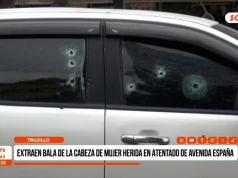 Trujillo: extraen bala de la cabeza de mujer herida en atentado de av. España
