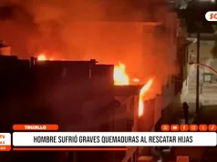 Trujillo: padre fallece tras sufrir graves quemaduras en incendio