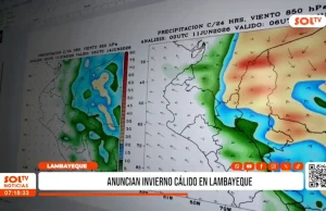 Lambayeque: anuncian invierno cálido en la región