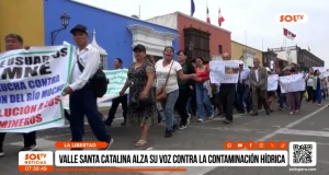 La Libertad: valle Santa Catalina alza su voz contra la contaminación hídrica