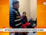 Áncash: capturan a presuntos microcomercializadores de droga