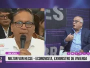 «Keiko ofrece un plan de gobierno razonable y un equipo técnico de verdad. Sánchez incorpora a exministros de Castillo; son gente que destruyó el sector»: Milton Von Hesse, exministro de Vivienda y de Agricultura