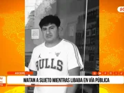 Ascope: matan a sujeto mientras libaba en vía pública