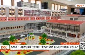 Áncash: avanza elaboración de expediente técnico para nuevo hospital de nivel III-1