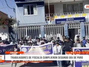 Áncash: trabajadores de fiscalía cumplieron segundo día de paro