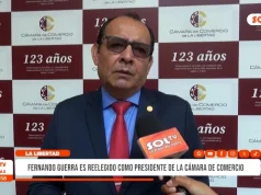 Trujillo: Fernando Guerra es reelegido como presidente de la Cámara de Comercio