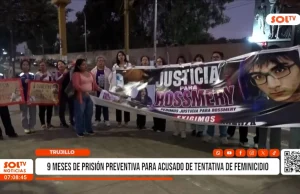 Trujillo: 9 meses de prisión preventiva para acusado de tentativa de feminicidio