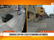 Trujillo: Cámaras de seguridad captan a sujeto robando automóvil en La Esperanza