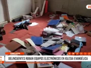 Chiclayo: delincuentes roban equipos electrónicos en iglesia evangélica