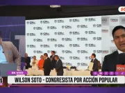 Wilson Soto, congresista por Acción Popular: «Roberto Sánchez, como demócrata, debe aceptar los resultados. La señora Fujimori tiene amplia ventaja»