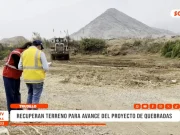 Trujillo: recuperan terreno para avance del proyecto de quebradas