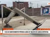Trujillo: colapso de arco deportivo en La Esperanza