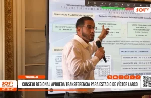 Trujillo: consejo regional aprueba transferencia para su estadio