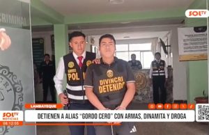 Chiclayo: capturan al ‘Gordo Cero’, cabecilla de banda criminal