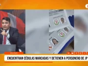Decisión 2026: encuentran cédulas marcadas y detienen a personero de JP