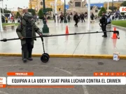 Trujillo: equipan a la UDEX y SUAT para luchar contra el crimen