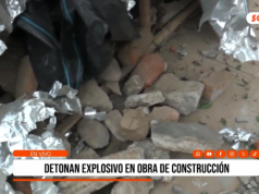 Trujillo: detonan explosivo en obra de construcción