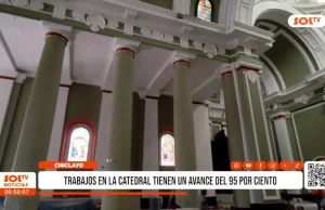 Chiclayo: trabajos en la catedral tienen un avance del 95 %