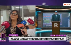 Milagros Jáuregui, congresista de Renovación Popular: «Rafael López Aliaga no está tomando el pelo a la población al no asumir como senador; a él no le gusta el poder»