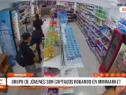 Trujillo: grupo de jóvenes son captados robando en minimarket