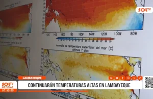 Lambayeque: altas temperaturas continuarán hasta el 15 de junio