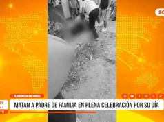 Trujillo: matan a padre de familia en plena celebración por su día