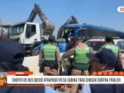 La Libertad: choque entre automóvil y camión blindado deja dos fallecidos