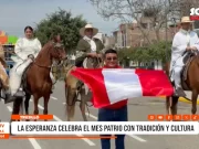 Trujillo: La Esperanza celebra el mes patrio con tradición y cultura