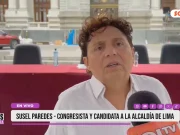 «Los que son presidentes y no fueron elegidos por el pueblo no deben tener pensión vitalicia; qué conchudez de José Balcázar»: Susel Paredes, congresista y candidata a la Alcaldía de Lima por Ahora Nación