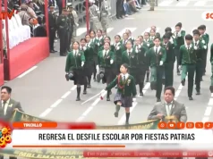 Trujillo: regresa el desfile escolar por Fiestas Patrias