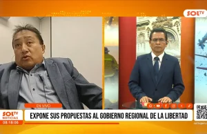 Óscar Benavides propone gobierno regional de puertas abiertas en La Libertad