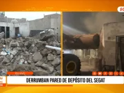 Demuelen muro en riesgo y vecinos exigen cercar zona en el centro de Trujillo