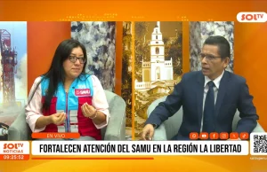SAMU La Libertad refuerza atención de emergencias y anuncia 60 nuevas plazas