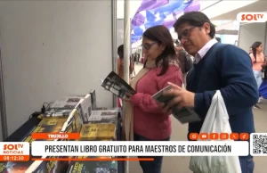 Trujillo: presentan libro gratuito para maestros de comunicación