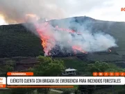 Cajamarca: Ejército cuenta con brigada de emergencia para incendios forestales